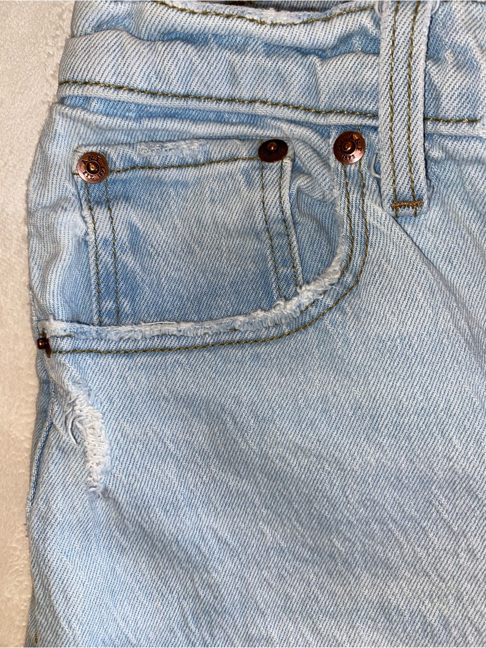 Abercrombie & Fitch Curve Love '90s
Straight Ultra High Rise Jeans Women's 27 - Picture 10 of 14